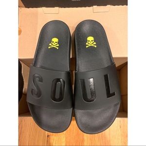 SOULCYCLE Leather SOUL Slides